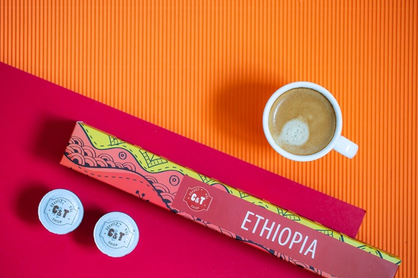Кофе в капсулах C&T Ethiopia Djimmah (10шт*5,5г)