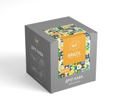 Кофе молотый C&T Brazil Yellow Bourbon в дрип-пакете (7шт*10г)
