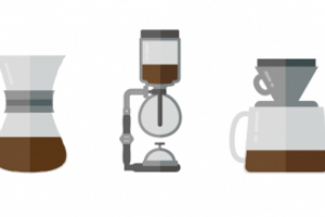Способи приготування кави – кемекс, пуровер, аеропрес, сифон