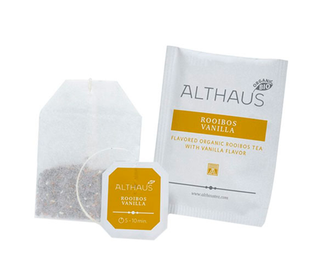 Чай травяной в конвертах Althaus DP Rooibos Vanilla картон (20шт*1,75г)