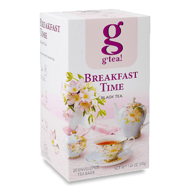 Чай черный пакетированный в конвертах Grace Breakfast Time (20шт*2г)
