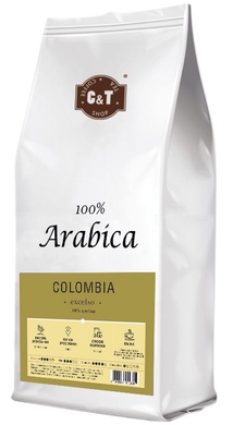 Кофе в зернах C&T Colombia Excelso 1000г