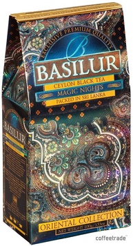 Чай чорний листовий Basilur Східна Колекція Чарівна Ніч (1001 Ніч) картон 100г