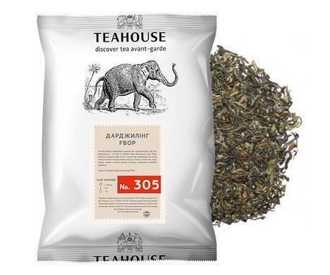 Чай черный листовой TH Дарджилинг п/э 250г, пач