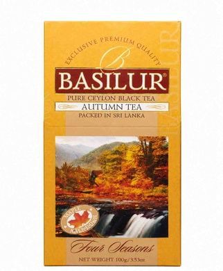 Чай чорний листовий Basilur Чотири Сезони Осінній картон 100г