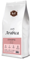 Кава в зернах C&T Ethiopia Djimmah 200г