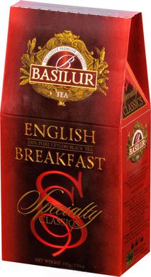Чай чёрный листовой Basilur Избранная Классика Английский Завтрак картон 100г