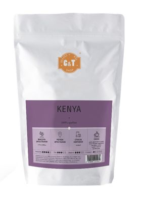 Кава в зернах C&T Kenya 200г