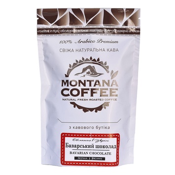 Кава в зернах Montana Bavarian Chocolate 100г, пач