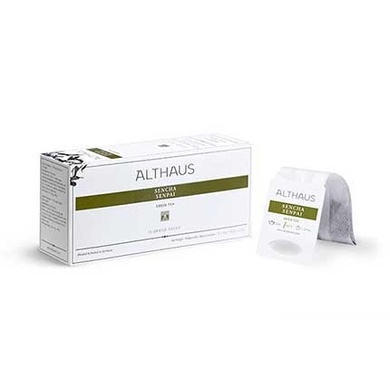 Чай зелений пакетований для чайників Althaus GP Sencha Senpai картон (20шт*4г)