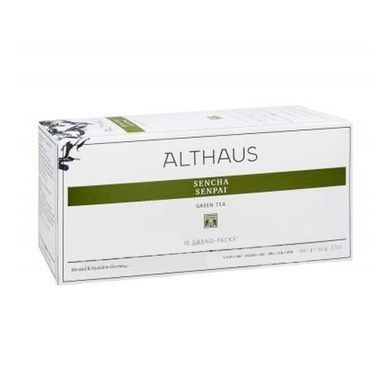 Чай зелёный для чайников Althaus GP Sencha Senpai картон (20шт*4г)