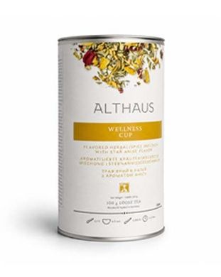 Чай трав'яний листовий Althaus Wellness Cup з/б 100г