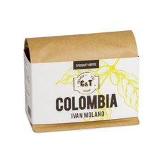 Кофе в зернах C&T Specialty Colombia Ivan Molano 200г