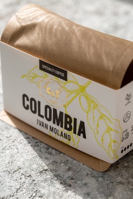 Кава в зернах C&T Specialty Colombia Ivan Molano 200г