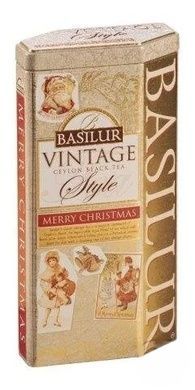 Чай чорний листовий Basilur Вінтаж Щасливе Різдво з/б 100г