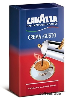 Кава мелена Lavazza Crema e Gusto вак. уп. 250г