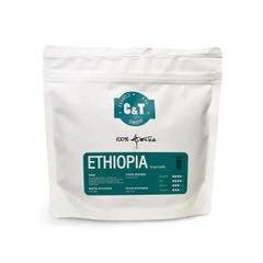Кава в зернах C&T Ethiopia Yirgacheffe gr2 200г