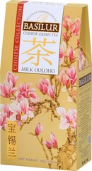 Чай зеленый листовой Basilur Китайская коллекция Молочный улун картон 100г