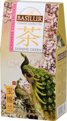 Чай зелений листовий Basilur Китайська колекція Жасмин картон 100г