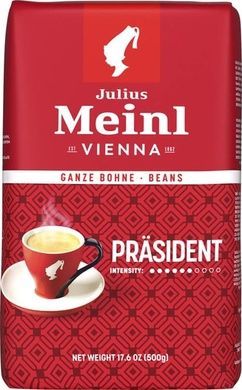 Кофе в зернах Julius Meinl Президент 500г