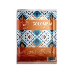 Кофе молотый C&T Colombia Dekaf в дрип-пакете 8г