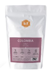 Кава в зернах C&T Colombia Dekaf 200г