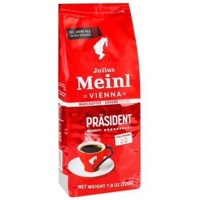 Кава мелена Julius Meinl Президент 220г