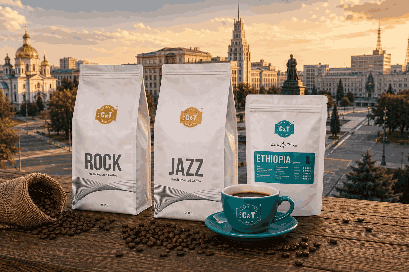 Кофе в Харькове — кофе в зернах и молотый кофе CoffeeTrade