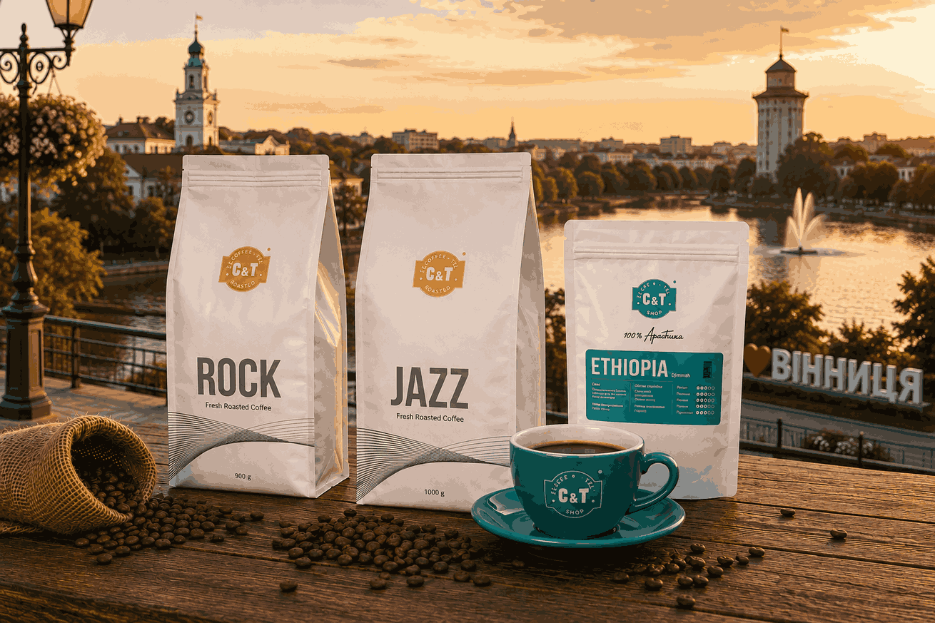 Кава у Вінниці — кава в зернах та мелена кава CoffeeTrade