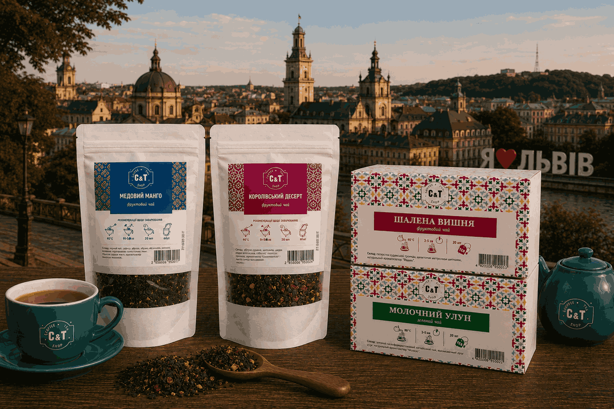 Чай у Львові — листовий чай CoffeeTrade
