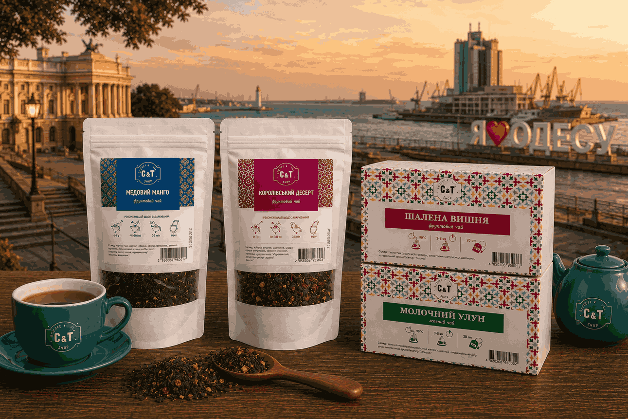 Чай в Одесі — листовий чай CoffeeTrade