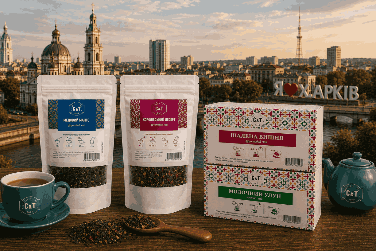 Чай в Харькове — листовой чай CoffeeTrade