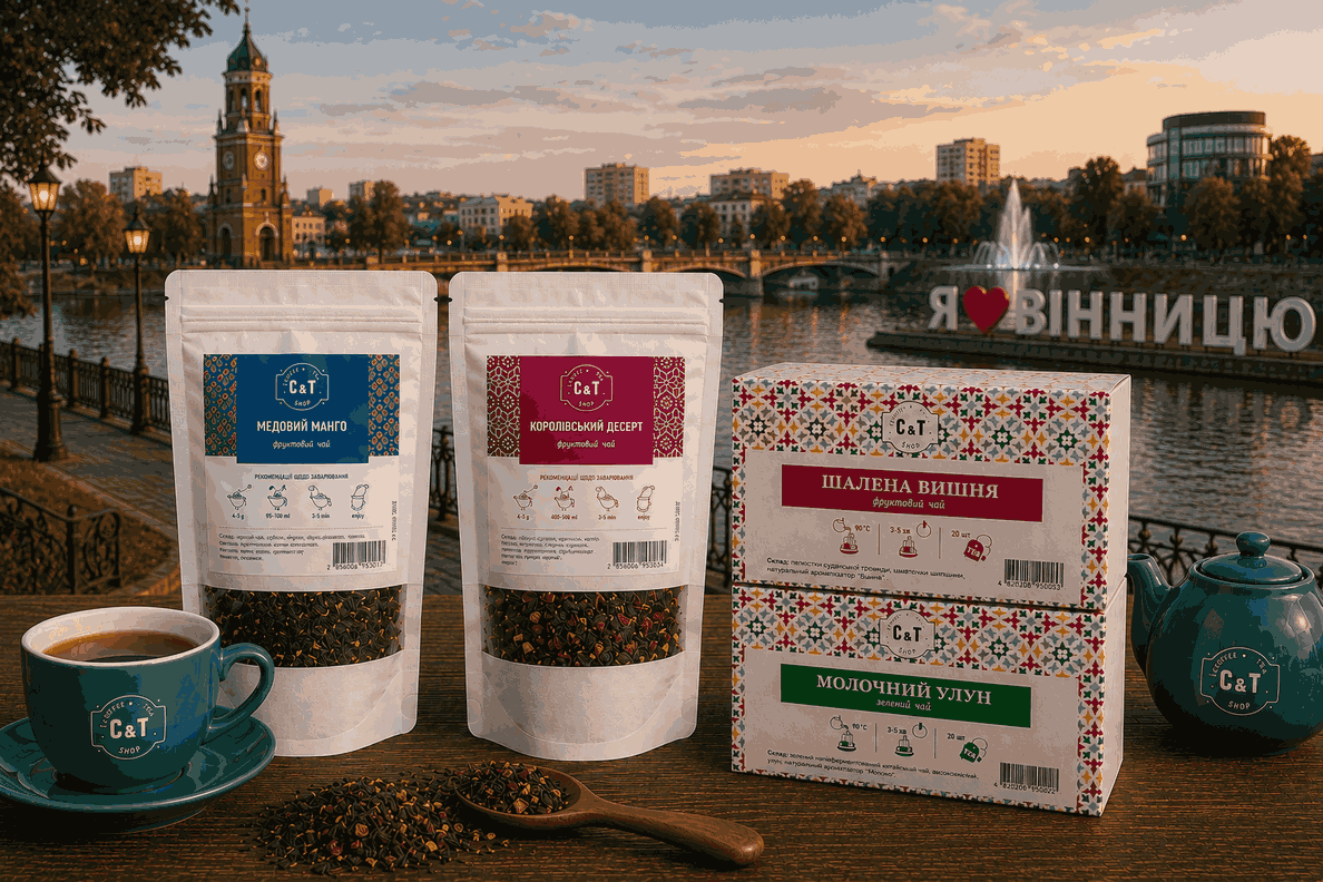 Чай в Виннице — листовой чай CoffeeTrade