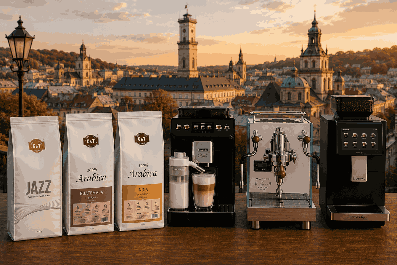 Кавомашини у Львові — кавомашини CoffeeTrade