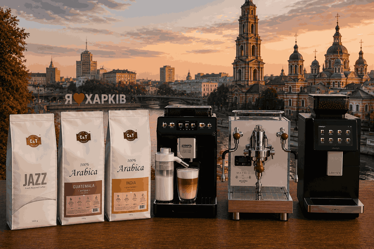 Кавомашини в Харкові — кавомашини CoffeeTrade