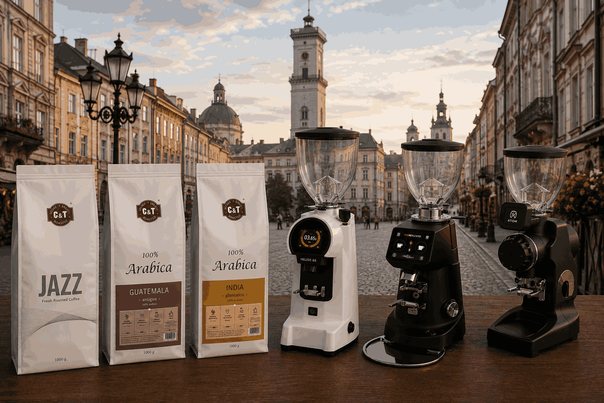 Кофемолки во Львове — купить в CoffeeTrade